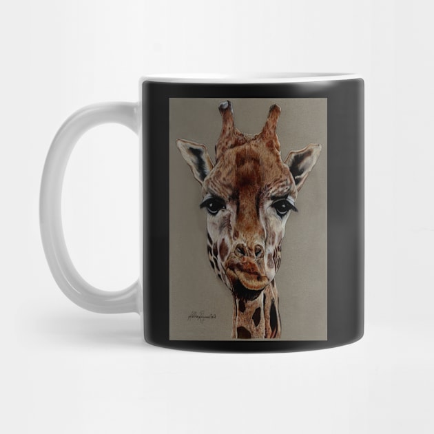 Giraffe with Attitude by KatareyDesigns